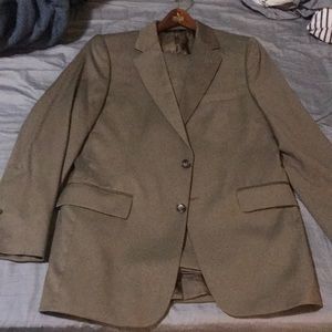 Tan Joseph A Bank Suit Regular Fit